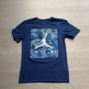 Nike Blue Jumpman Graphic Tee